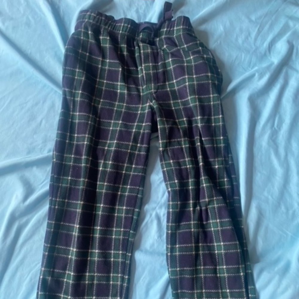 IZOD Mens Green/Blue Pajamas Small